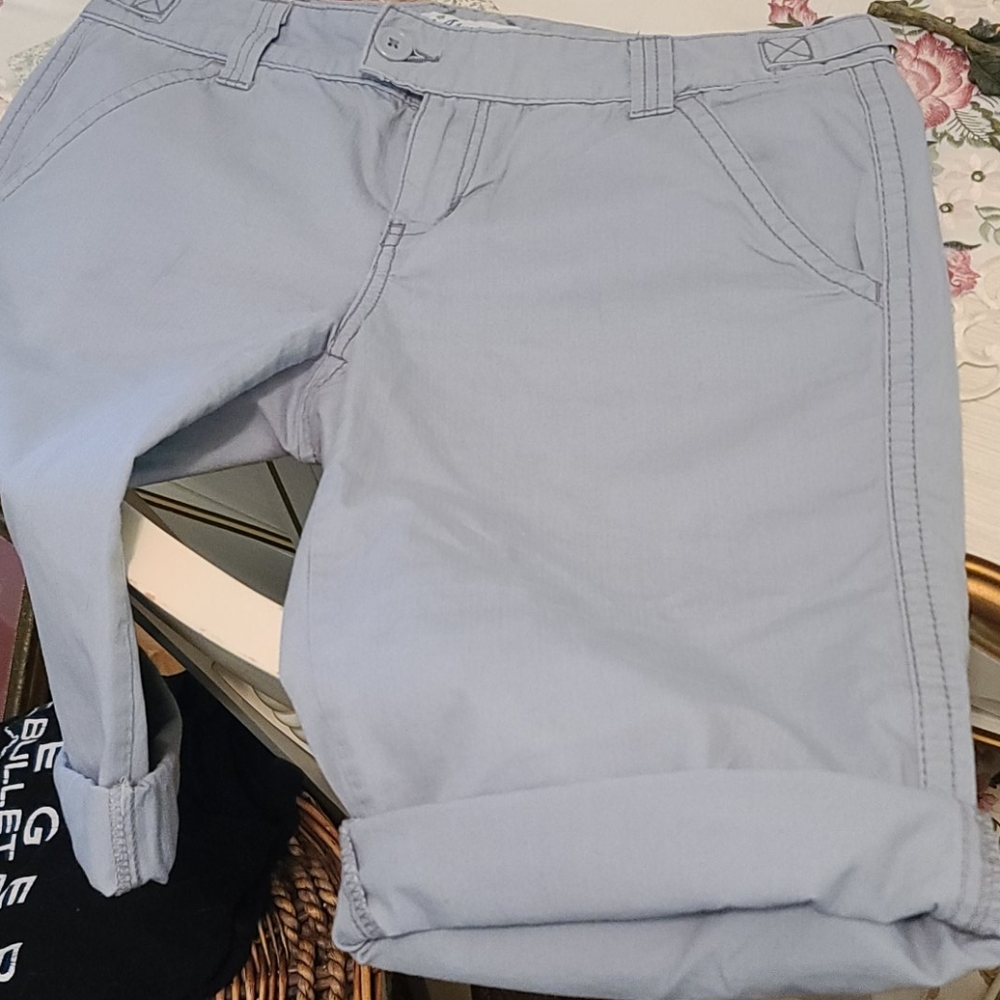 Blue Aeropostale docker shorts